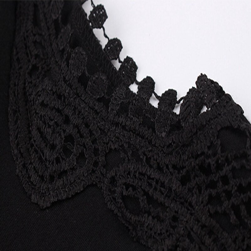 Autumn Casual Fashion T-Shirt 6XL 7XL 8XL 9XL Ladies Long Sleeve Embroidered Button Round Neck High Elastic T-Shirt Bust 143CM