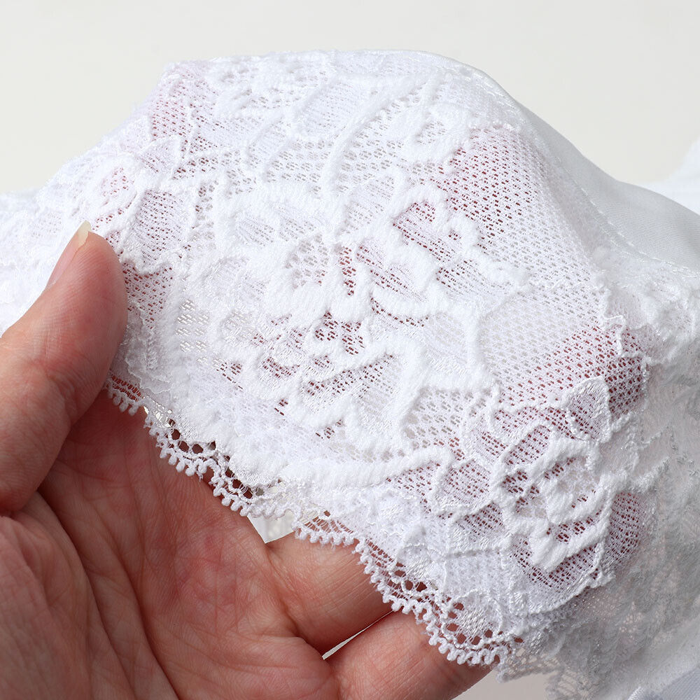 White Underwire Lace Bra