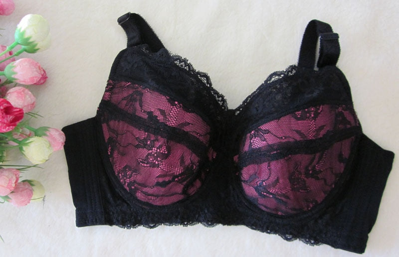 Extra Large Plus Size Womens Bra Cup Bras Full Figured Bras 34 36 38 40 42 44 46 48 B C D E F G H Soutien Gorge