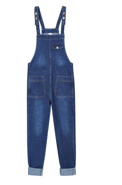 Jumpsuits Women   High waist plus size Casual Straight Ladies  Female Denim   Ankle-length Jeans Rompers  6XL 7XL 8XL