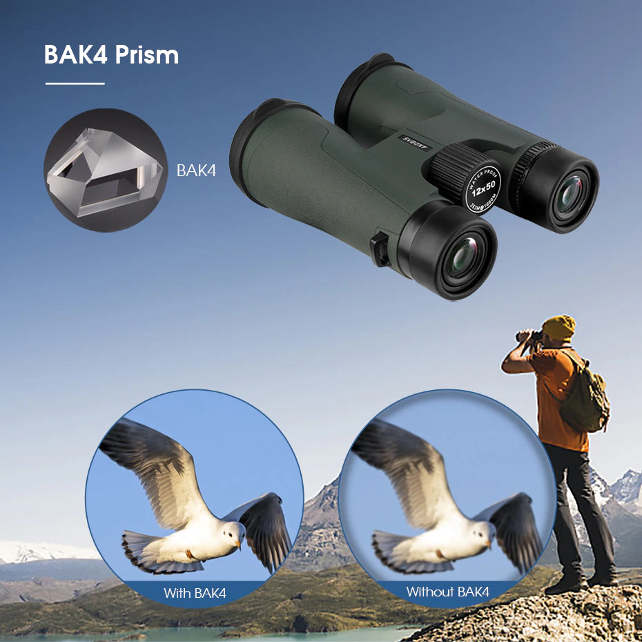 SVBONY Astronomical Binoculars SA203 12x50 for Stargazing