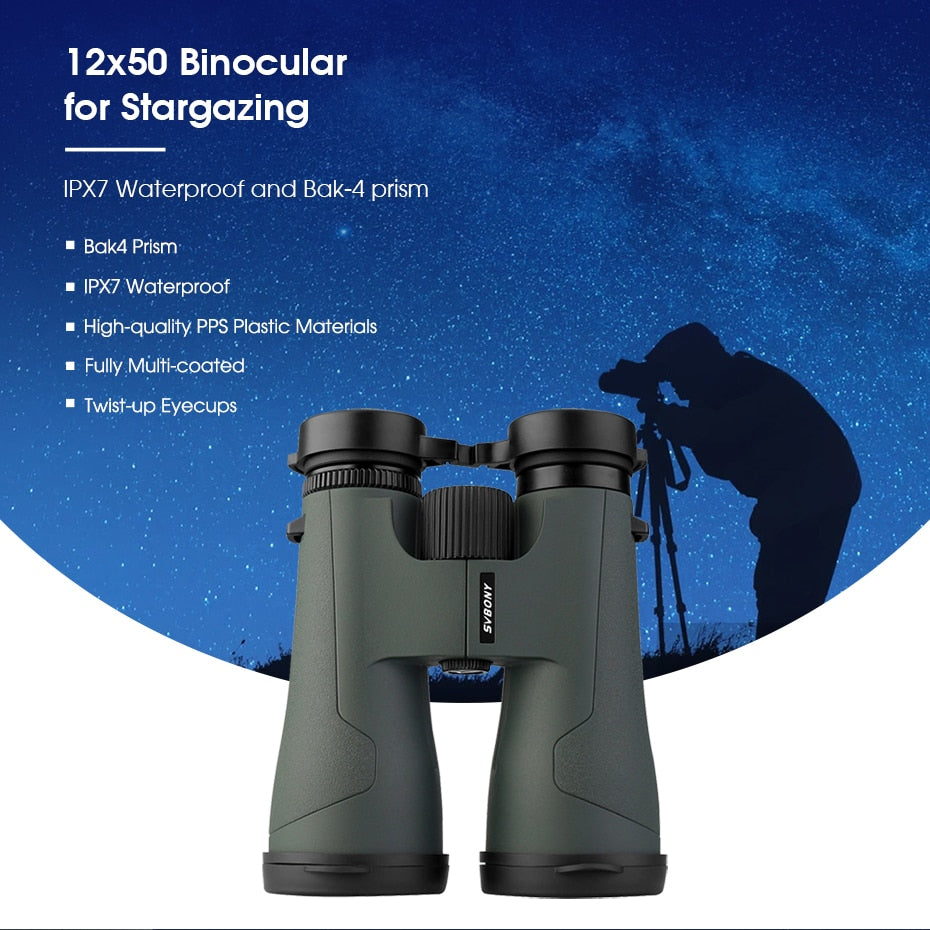 SVBONY Astronomical Binoculars SA203 12x50 for Stargazing